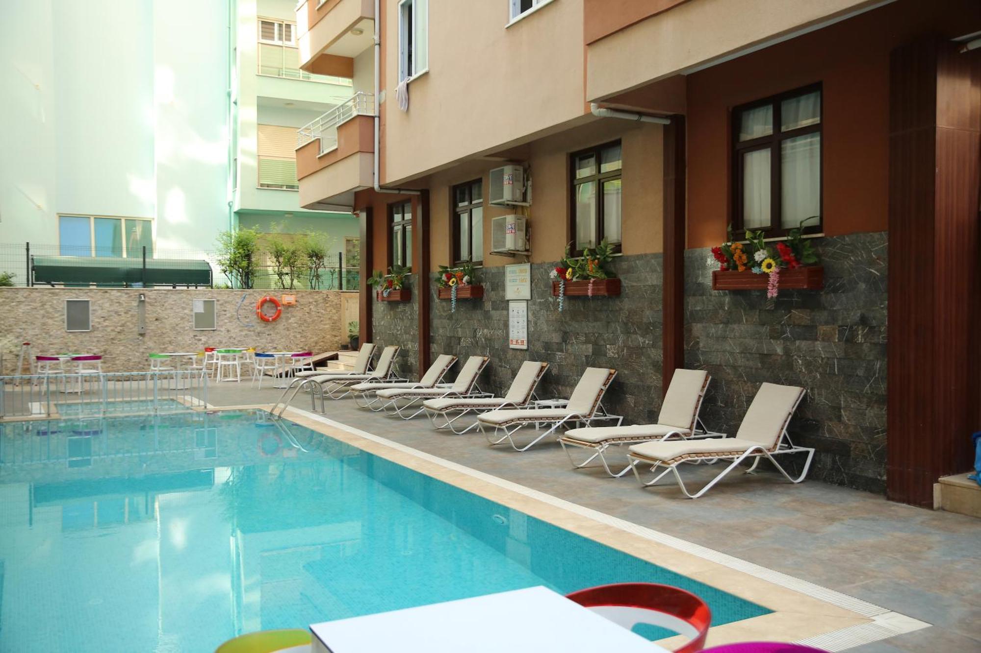 Saray Apart Otel Alanya Exterior foto